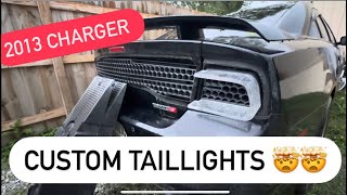 Custom taillights 2gen charger part 1