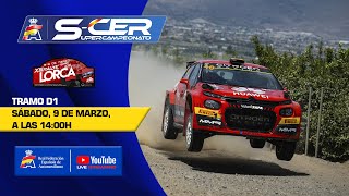 En directo: Tramo D1 | Rallye Tierras Altas de Lorca 2024