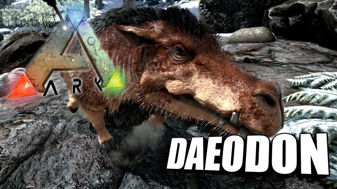 Taming A Daeodon | Ark Survival Evolved | The Island - YouTube