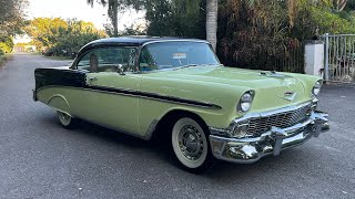 I am selling my 1956 Chevrolet Belair with power steering, power brakes, and air conditioning