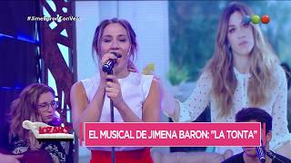 Jimena Barón canta 