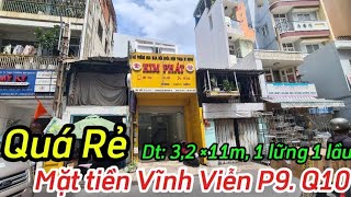 Căn nhà mặt tiền này không mua kịp tiếc lắm, vị trí kinh doanh đắc địa bật nhất Quận 10