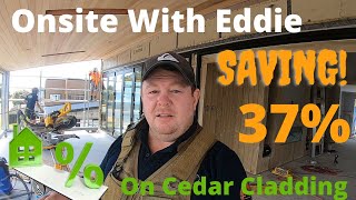 Onsite With Eddie - Cedar Cladding