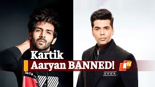 Why Dharma Productions & Red Chillies Entertainment banned Kartik Aryan ?!🚫