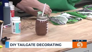 DIY tailgating decorating