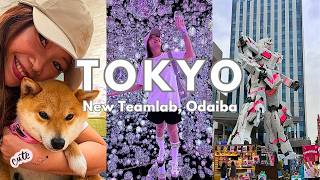 🎏 Tokyo Vlog, Amazing New Teamlab Borderless and getting lost, What I Eat at Azabudai Hills \u0026 Odaiba