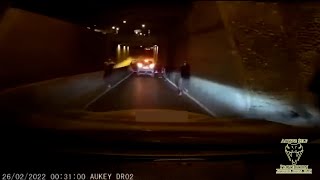 Attempted Freeway Robbery Goes Crazy