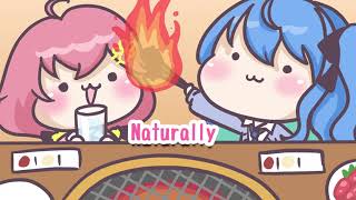 Suisei burned through **** when he went to Yakiniku in Shiraken【HololiveAnimatedClip/Miko/Suisei】