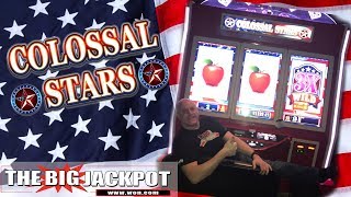 ✦ MAX BET! ✦The BIGGEST Slot Machine I Could Find! ⭐ Colossal Stars ⭐| The Big Jackpot