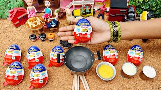 Mini Kinder Joy  Chocolate Cake | Harry Potter Kinder Joy Chocolate Cake | Kinder Chocolate Cup Cake