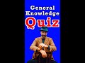 🍺 [PUB QUIZ] General Knowledge Quiz