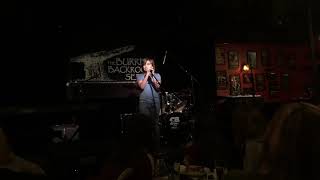 Damir at Open Mic in Somerville MA singing cover of Ben (Michael Jackson)