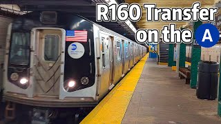 ⁴ᴷ⁶⁰ R160 Transfer heading south on the A Line