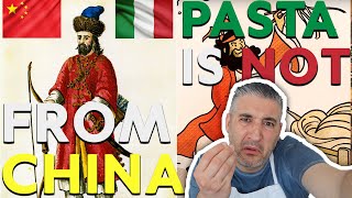 PASTA IS NOT from CHINA and this is the TRUTH of Pasta History