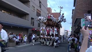 2019.5.05 東灘区 小路區  トバセ・戻せ　保久良神社  だんじり