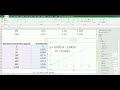 generating standard curve and determining concentration of unknown sample in excel easy method