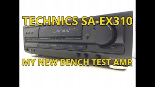 Technics SA-EX310:  New Bench Test Amp