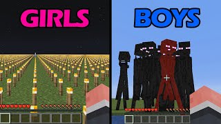 phobias of boys and girls in minecraft