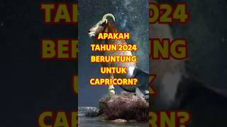 Apakah Tahun 2024 Beruntung Bagi Zodiak Capricorn? #zodiak #zodiak2024 #zodiakcapricorn