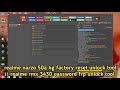 realme narzo 50a 4g factory reset unlock tool  ।। realme rmx 3430 password frp unlock by unlock tool