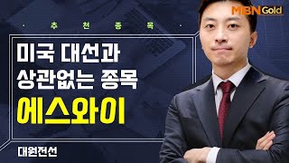 [생쇼] 미국 대선과 상관없는 종목 에스와이 / 생쇼 이창원 / 매일경제TV