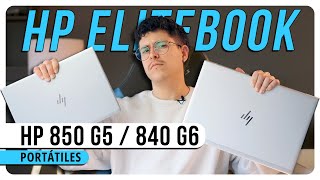 Serie HP Elitebook 850 G5 y 840 G6 reacondicionado REVIEW ✅ ¿Cuál es MEJOR?