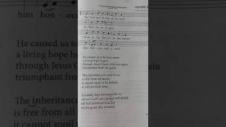 Hymn 36 verse 1 for memory work CanRef BoP