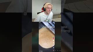 xQc Shocked While Scrolling Tiktok