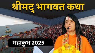 shrimat bhagwat katha || sadhvi kalindi bharti ji || sanatan dharm || mahakumbh prayagraj