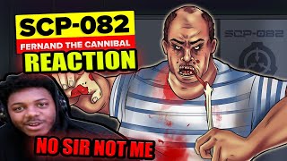 SCP-082 - Fernand the Cannibal REACTION (SCP Animation)