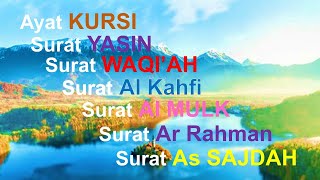 Download Lagu Bacaan AYAT KURSI MERDU Yasin Al WAQI AH Surat Kah... MP3 Gratis