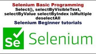 #17 Dropdowns & list boxes in Selenium | How to Handle DropDown/List boxes in Selenium