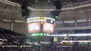 2025 Huntsville Havoc VS Fayetteville Marksmen Pre-Game Introductions @ Crown Coliseum 2-8-25