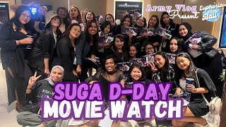 Nobar SUGA | AgustD D-Day Tour The Movie | Army Vlog