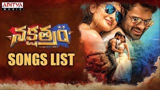 Nakshtram Movie Songs List | Nakshatram Songs | Sundeep Kishan | Regina | Sai Dharam Tej