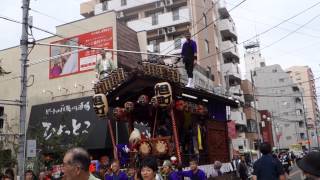 ところざわまつり（所沢祭り）２０１４　旭町山車　お囃子　2014.10.12 Tokorozawa Matsuri