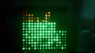 16x16 LED Matrix Music Visualiser