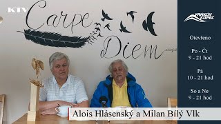 Alois Hlásenský a Milan Bílý Vlk (Ski Areál Vaňkův kopec)