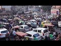 Daily life in India: Chaotic Traffic of Old Delhi, India