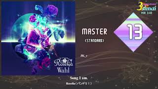 [maimai創作譜面]Song I am./Roselia Lv13(DX+)[ピッチ加工]