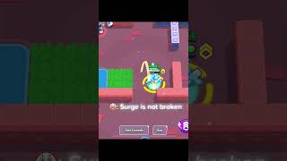 Surge is brokenn #brawlstars #brawlstarsshorts #gaming #games #brawl #surge