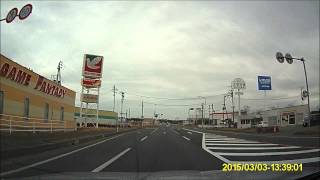 福島県 浪江・双葉町の現在 国道114号線～国道6号線