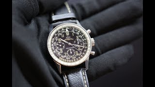 S/N 3420 Breitling Navitimer REF 806 Ca 1962 Beaded bezel, Venus 178, 40mm diameter.