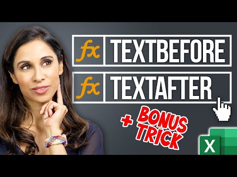 Как использовать новые функции Excel TEXTBEFORE и TEXTAFTER, чтобы сэкономить время в следующем проекте