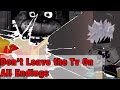 DONT LEAVE THE TV ON ll ROBLOX ll ALL ENDINGS