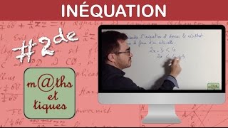 Résoudre une inéquation (2) - Seconde