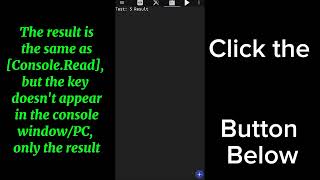The Difference of Console Read, ReadKey, and ReadLine