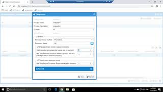 Configuring Unmanaged Processes