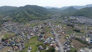 熊野町の全景　熊野町ぐるりです。