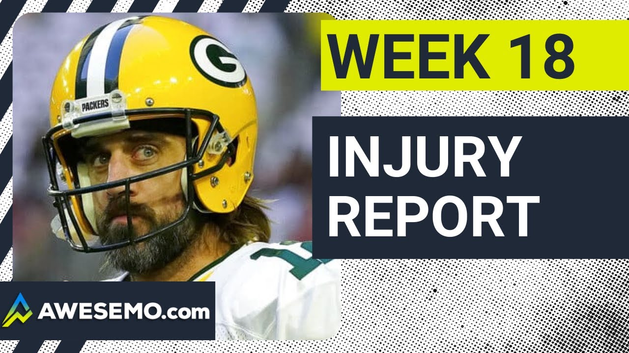 INJURY UPDATES: WEEK 18 INJURIES & INACTIVES | Fantasy Football Advice ...